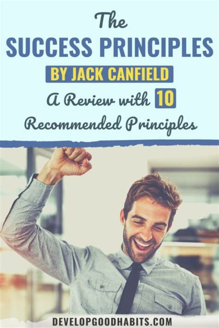 10 Success Principles By Jan Alweiss