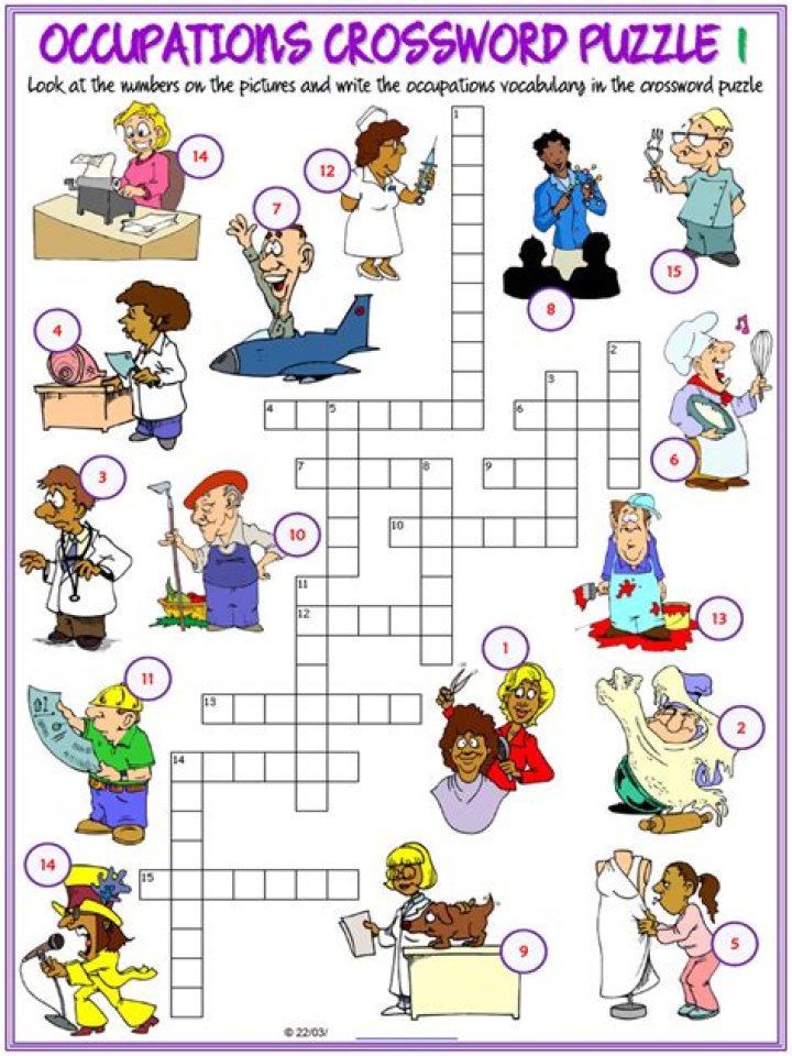Comprehensive Crossword Clue: Unraveling Occupations