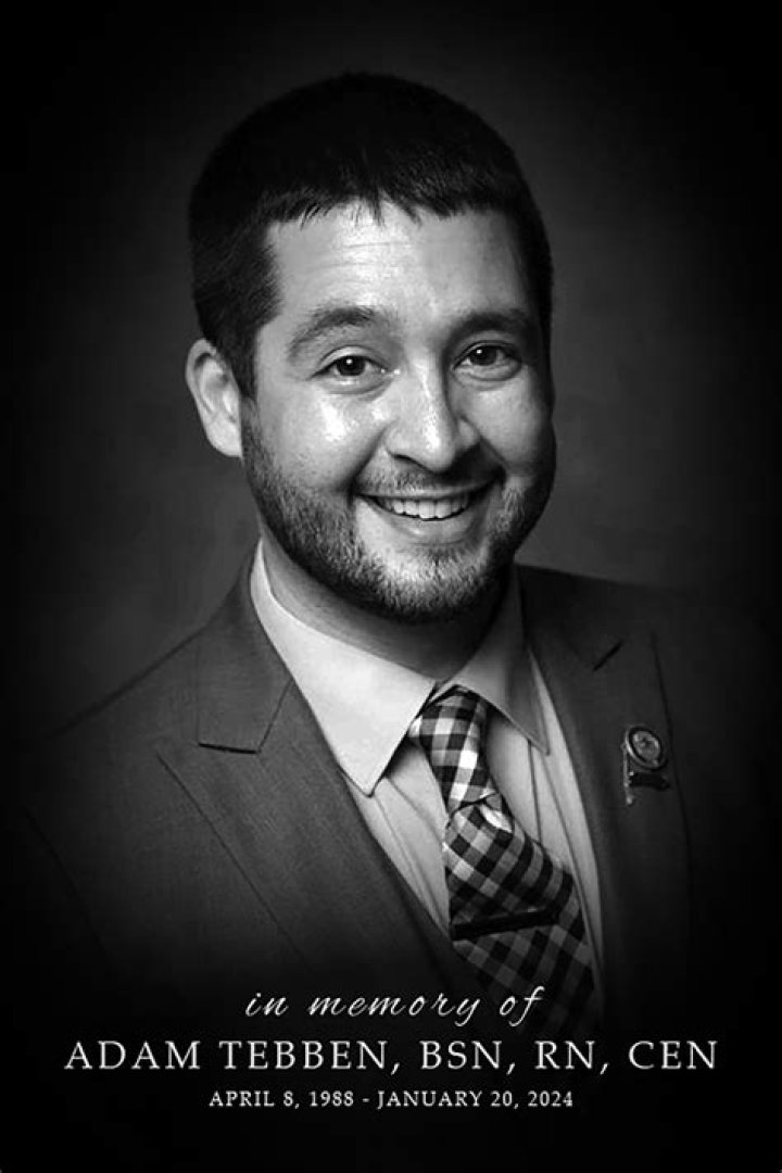 In Memory Of Adam Tebben: A Respected Life Remembered