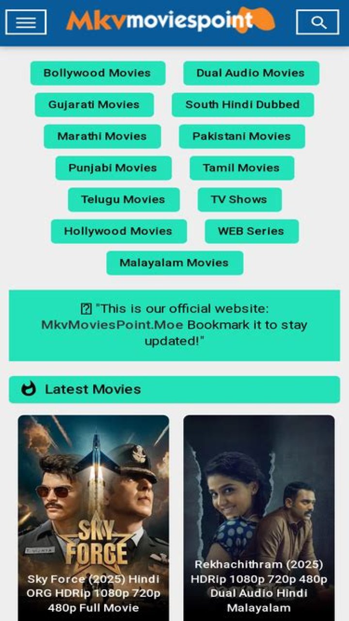 The Ultimate Guide To All MKV Movies On MKVMoviesPoint