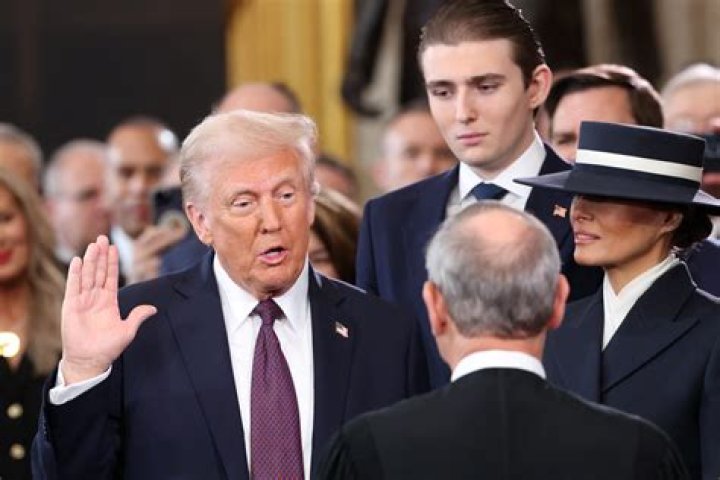 Trump Attends Barron's Elite Graduation Ceremony