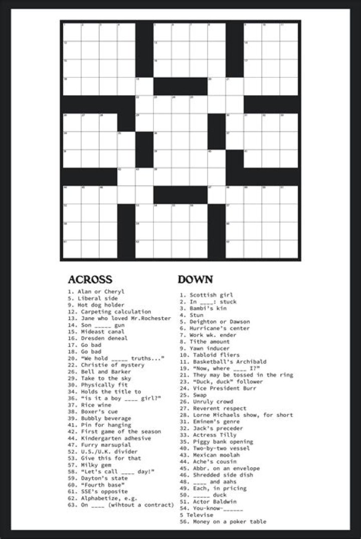 Ultimate Actor Bruce Crossword Puzzle For Trivia Enthusiasts