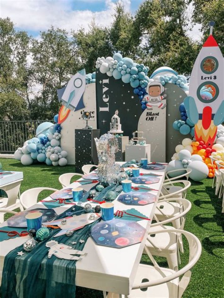 Unforgettable Space-Themed First Birthday Celebration: A Cosmic Adventure